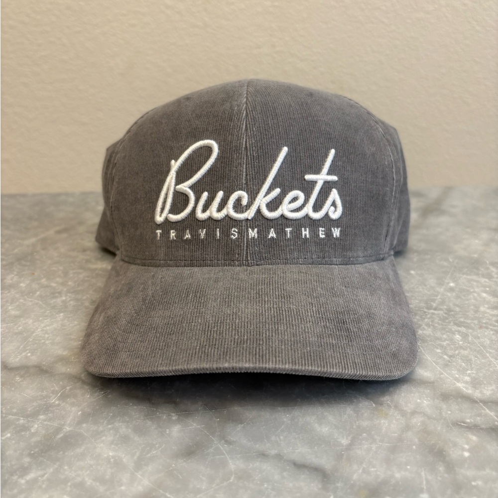 TravisMathew Hat Trick “Buckets” Corduroy Hat